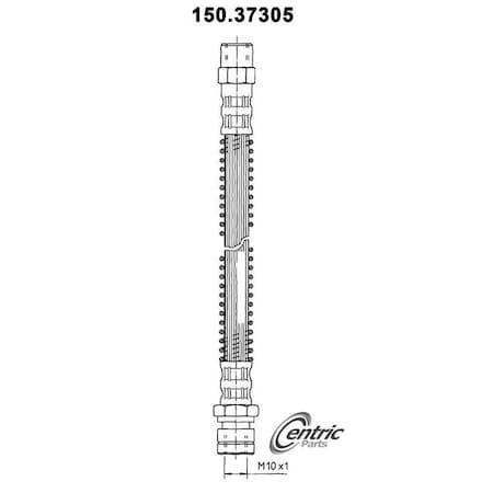 Centric Parts Brake Hose, 150.37305 150.37305